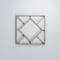 Ekena Millwork Extra Small Hudson Decorative Fretwork Wood Wall Panels, Hickory, 7 3/8"W x 7 3/8"H x 3/8"T WALW08X08X0375HSNHI - alternate 4